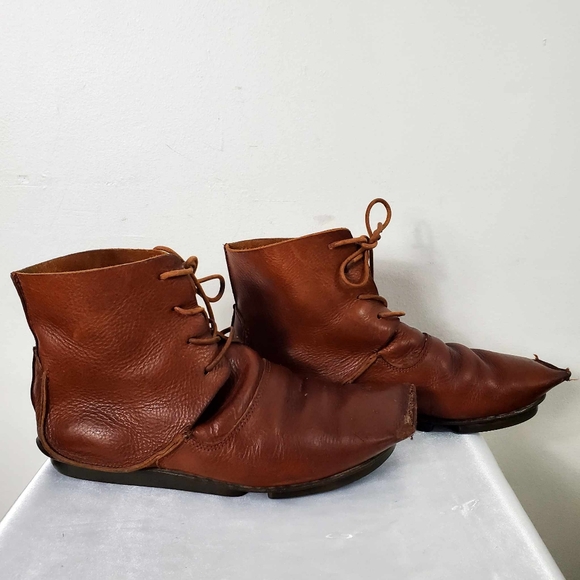 Trippen Shoes - Trippen Schuhe Leather Ankle Brown Boots